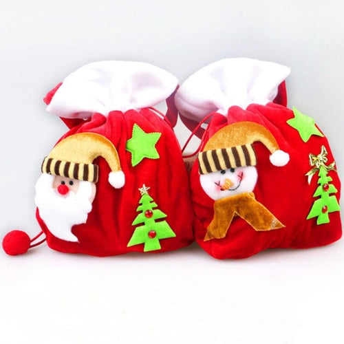 ELITE CASA Reusable Christmas Gift Bags