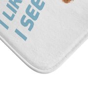 ELITE CASA Funny Dog Bath Mat