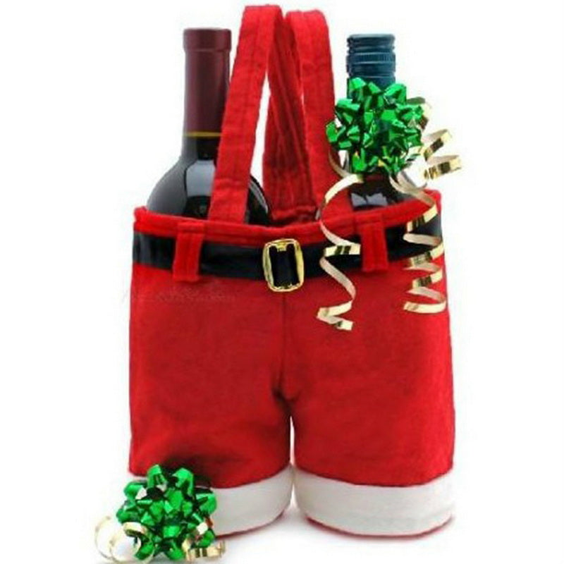 ELITE CASA Santa Pants Candy Gift Bag