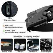 ELITE CASA COB LED USB Rechargeable Headlamp Torch