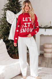 ELITE CASA LET IT SNOW Sweater
