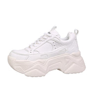 Chunky Platform Sneakers for Women Fashionable Fall Casual Sports