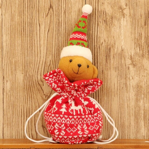 ELITE CASA Christmas Candy Holder Bag