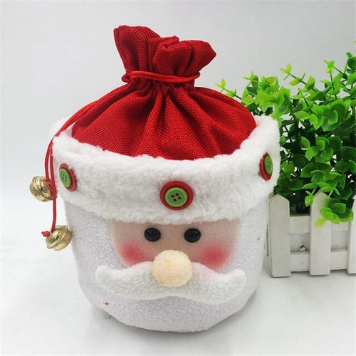 ELITE CASA Christmas Candy Holder Bag