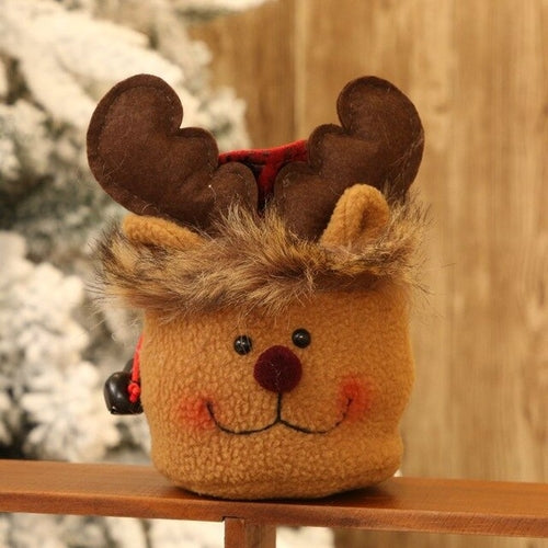 ELITE CASA Christmas Candy Holder Bag