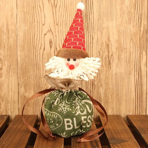 ELITE CASA Christmas Candy Holder Bag