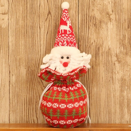 ELITE CASA Christmas Candy Holder Bag