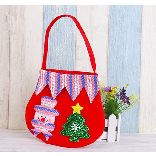 ELITE CASA Kids Christmas Candy Gift Handbag