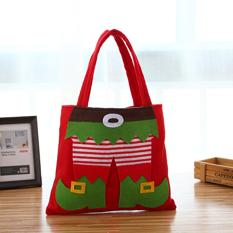 ELITE CASA Kids Christmas Candy Gift Handbag