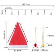 ELITE CASA Glowing Christmas Hats String Lights