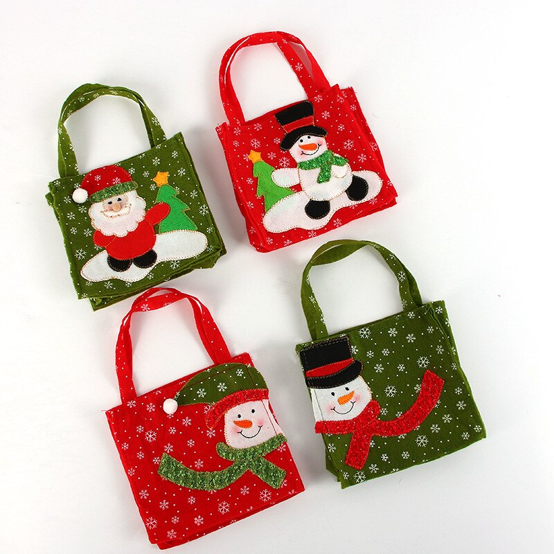 ELITE CASA Reusable Christmas Gift Bags