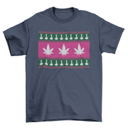 ELITE CASA Weed Bong Ugly Sweater Tee