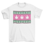 ELITE CASA Weed Bong Ugly Sweater Tee