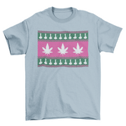 ELITE CASA Weed Bong Ugly Sweater Tee