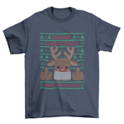 ELITE CASA Ugly Sweater Reindeer Tee