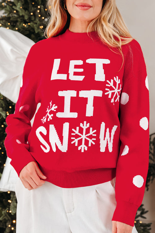 ELITE CASA LET IT SNOW Sweater