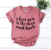 ELITE CASA I Love You to the Moon and Back T-Shirt Image