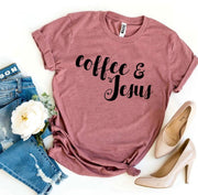 ELITE CASA Coffee And Jesus T-shirt Image