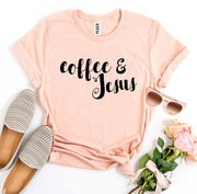 ELITE CASA Coffee And Jesus T-shirt Image