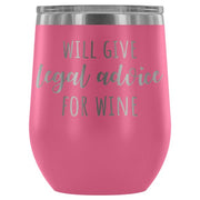 Lawyer Tumbler Will Give Legal Advice For Wine